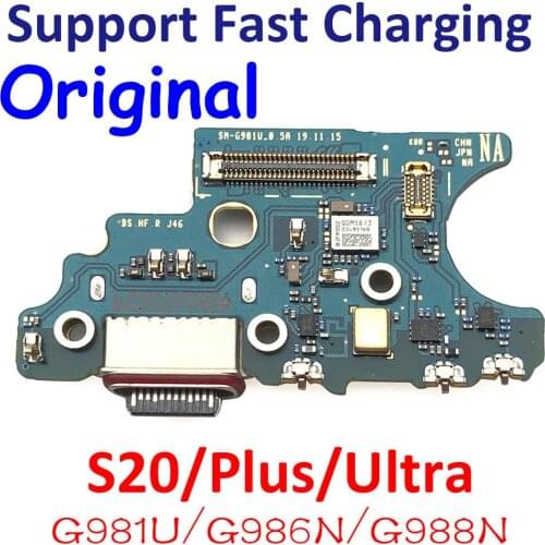 Original USB Charger Charging Dock Port Connector Flex Cable For Samsung Galaxy s20 / S20 Plus /S20 Ultra / A20 A205U