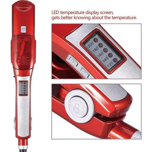 Steam Iron Hair Straightener Flat Iron Ceramic Professional Hair Straightener Culer Salon Steam Hair Iron Drop Shipping