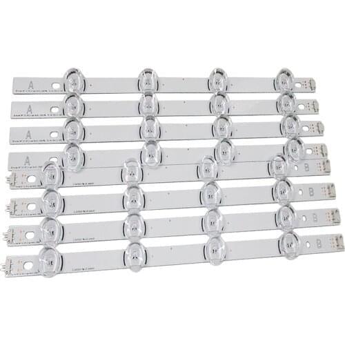 8pcs x LED Backlight Strip for LG TV 390HVJ01 lnnotek drt 3.0 39" 39LB5610 39LB561V 39LB5800 39LB561F DRT3.0 39LB5700 39LB650V
