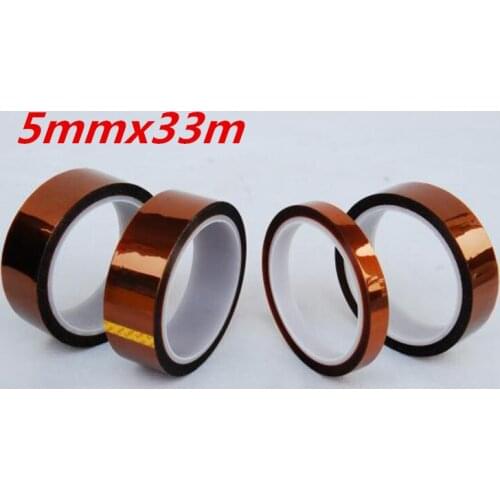 5mm x 33m High-quality BGA Accessories High Temperature Resistant Polyimide Heat Tape High Temperature Tape