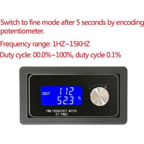XY-PWM1 Signal Generator Module Adjustable PWM Pulse Frequency Duty Cycle Square Wave New