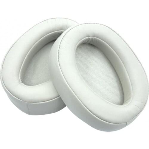 1 Pair Faux Leather Soft Foam Earpad Replacement Headphone Accessory for Sony MDR-100AAP 100A H600A