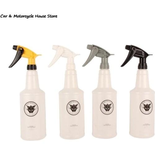 1PCS 750ML Ultra-fine Water Mist Cylindrical Spray Bottle HDPE Chemical Resistant Sprayer For QD Liquid Auto detail