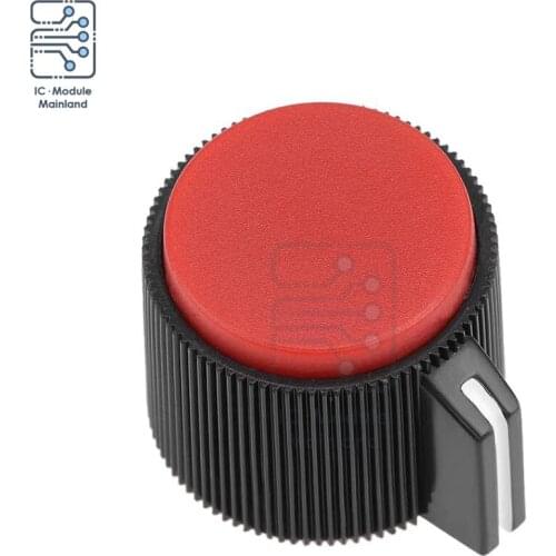 1 Piece Bakelite Potentiometer Control Rotary Knob 6mm Diameter Shaft 19x16mm for Potentiometer Encoder Guitar Volume Knob