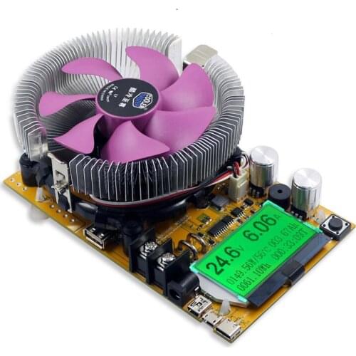 150W adjustable Constant Current Electronic Load Battery Tester 12V24V48V Lead-acid lithium Discharge Capacity meter 200V/20A