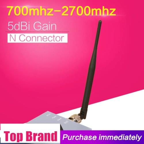 5dBi 700-2700mhz GSM 3G 4G LTE Mobile Phone Signal Antenna N Type Connector Omnidirectional Internal Antenna For Signal Booster