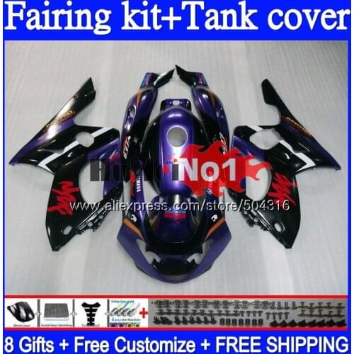 YZF-600R For YAMAHA YZF 600R 1996 1997 1998 1999 2000 2001 38MC.66 New purple YZF600R Thundercat 96 97 98 99 00 01 02 Fairings
