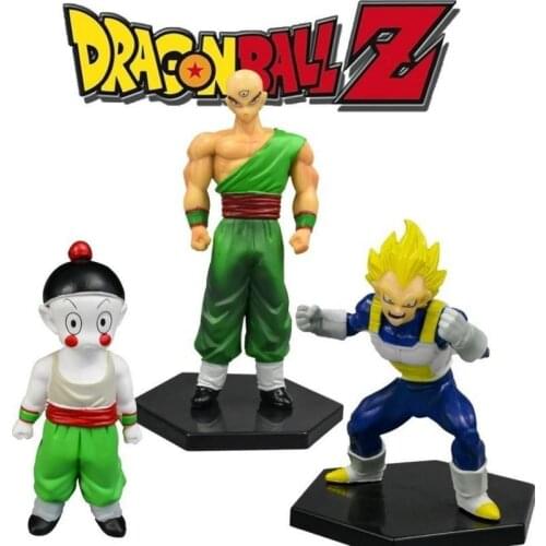 Anime Dragon Ball Super Saiya Goku Jiren Vegeta IV Broli PVC Fighting Model Desktop Ornaments Toys Kids Gift