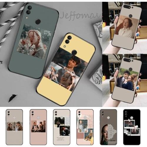 Anne with an E TV show Phone Case For Huawei Honor 7C 7A 8X 8A 9 10 10i Lite 20 NOVA 3i 3e