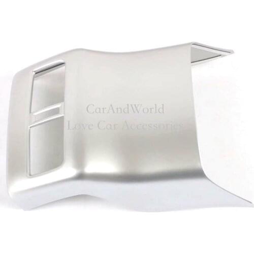 For 2019 2020 Mazda 3 Axela Rear Row Air Condition Outlet Vent Cover Interior Armrest Panel Frame Trims Garnish Car Accessories