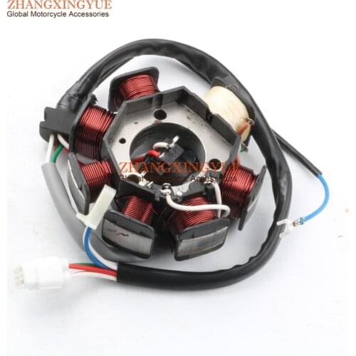 Stator Coil / Magneto / Alternator for YAMAHA YBR125E YBR125 ED 2008-2017 XTZ125E 2013-2017 5VL-H5510-00