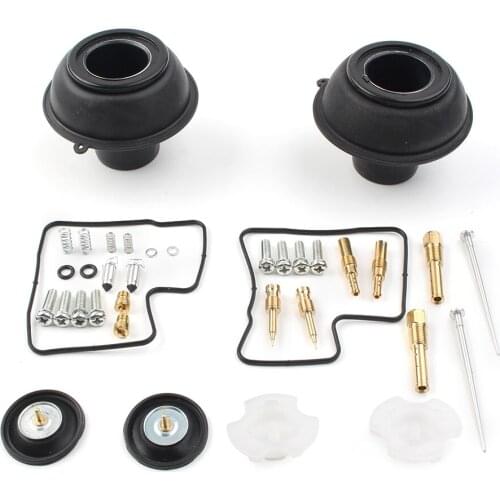 2Sets Motorcycle Carburetor Repair Kit Rebuild Set for 1994-2003 Honda Steed Shadow VT VLX 600 Diaphragm
