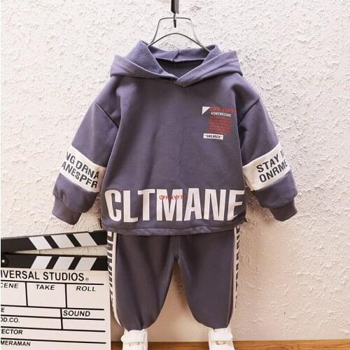 Melario Children Clothes Autumn Baby Boys Clothing Boys Cotton Jacket Pants 2Pcs Set Child Sport Casual Costume Kids Tracksuits