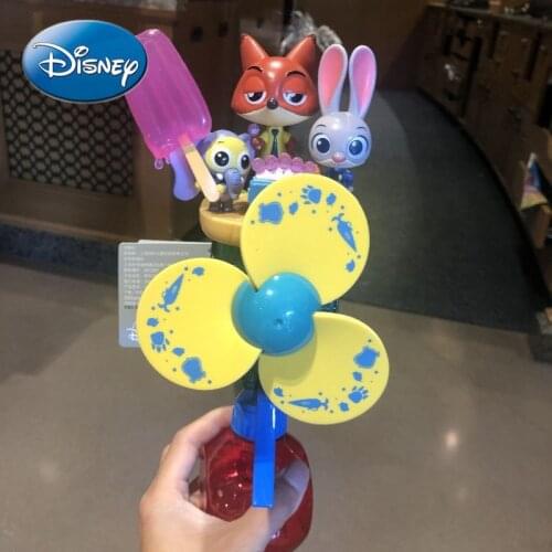 Disney Summer Student Mini Spray Fan DUFFY Sydney Rose Fan Toy Story Hair Dryer Portable