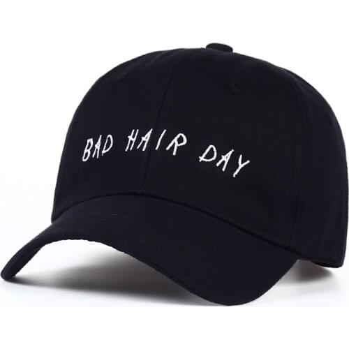 Fashion Women Baseball Cap Unisex Casquette Snapback Caps Hats For Men Brand Bad Hair Day Adjustable Sun Caps New Dad Hat