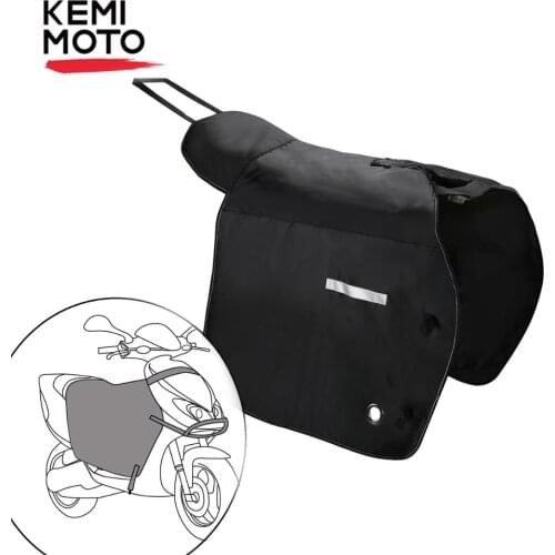 KEMiMOTO Knee Warmer Protector Leg Cover For Scooters Motorcycle Winter Quilt Windproof Waterproof For Honda For Vespa