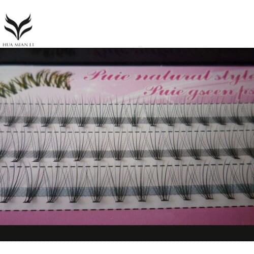 Grafting False Eyelashes Professional Natural Long Curl Synthetic Hair Fake Eyelashes Artificial Individual Cluster Eyelashes