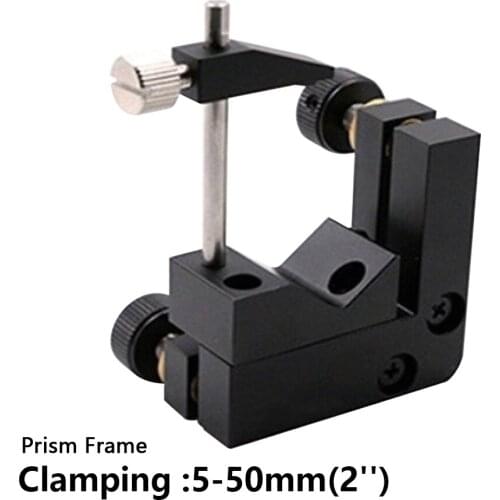 Optical prism fixture Clamping 5-50mm Cube holder Circular laser tube holder Two dimensional adjustable V-shaped support