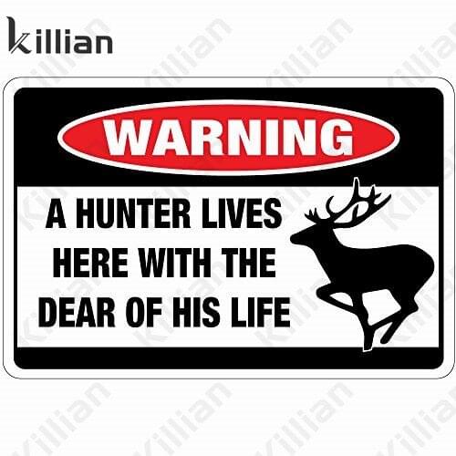 Animal Warning Sign Metal Plaque Room Text Tin Sign Home Decoration Shop Wall Metal Plate Metal Poster Bar Club Decoration