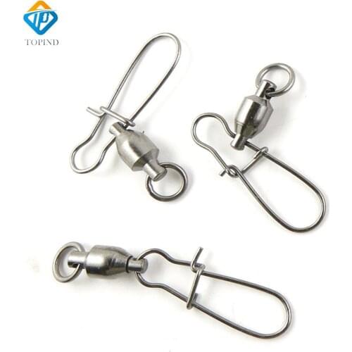 Ball bearing swivel with nice snap 8