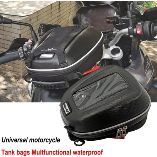 R1200GS FZ6 FZ1 R6 R1 MT09 MT-07 Universal motorcycle Tank bags Multi-Function Phone Navigation Waterproof Luggage