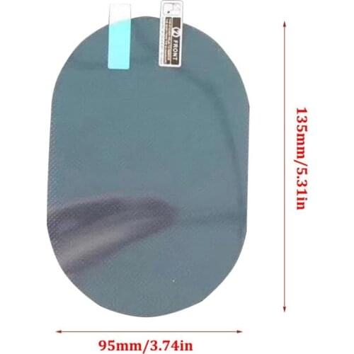 Car Rearview Mirror Waterproof Membrane Reversing Mirror Rain Film Universal Rearview Mirror Anti-Fog Film Suv Rain Film