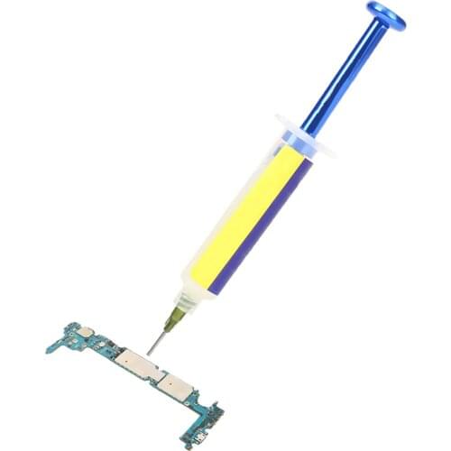 1PCS Universal Booster Aluminum Alloy Push Rod Needle Barrel Type Solder Flux Solder Paste Solder Paste Accessories Putter