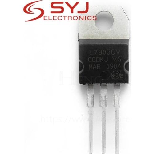 10pcs/lot L7805CV L7805 LM7805 MC7805 7805 TO-220 In Stock