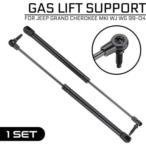2pcs For Jeep Grand Cherokee MKI WJ WG 1999-2004 Car Rear Window Boot Gas Support Struts Bars 55136761AA 55136965AA