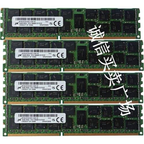 2013 Apple ME253 MD878 Mac Pro Memory Ram 16GBx4 DDR3 1866 ECC REG 64GB 32GB