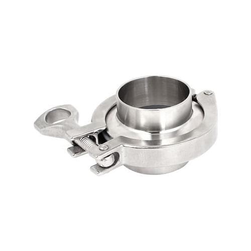 45mm Sanitary Pipe Fitting Ferrule Gasket Stainless Steel Tri Clamp Clover Set