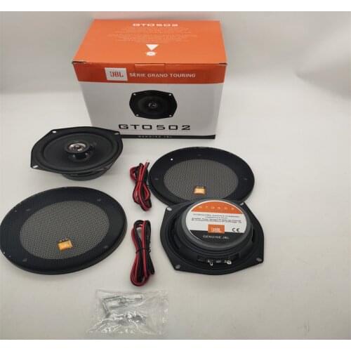 Free Shipping 1 Set JBL GTO 502 GRAND TOURING SERIES Car Audio 5 Inch 120W Door Bass Coaxial GENUINE PART Made In U.S Of Harman