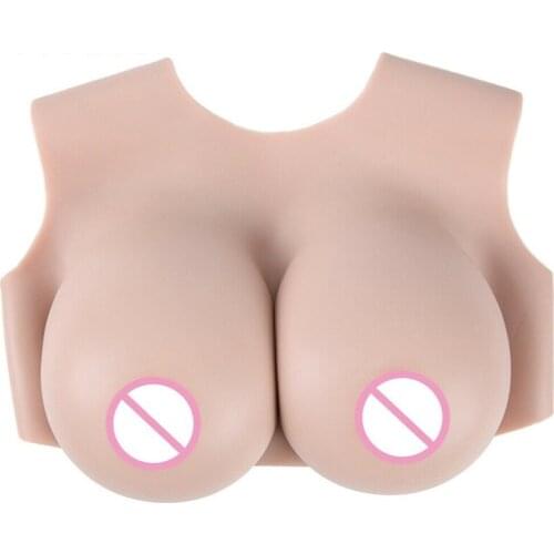 C/D/E/F/H/K Cup Artificial Realistic Silicone Breast Crossdress Transgender Drag-Queen