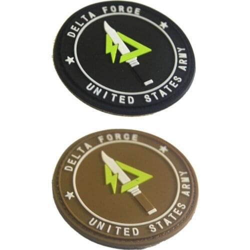 Delta Force US Army Special Force Counter Terrorism Hostage Rescue PVC Patch