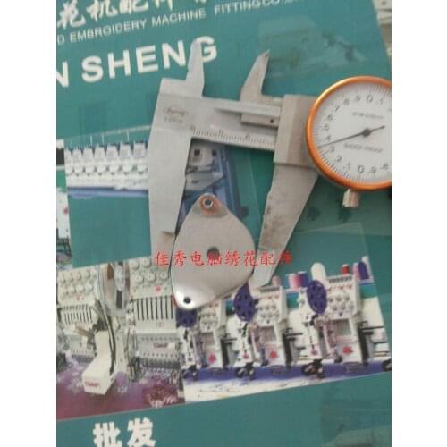 Computer embroidery machine - wire clip