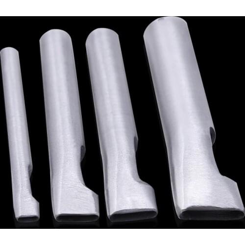 MIUIE 1PCS Oval Shape Hole Punch Cutter Set Belt Watch Banding Gasket Hollow Leather Stitching Strap Belt Square Hole DIY Tools