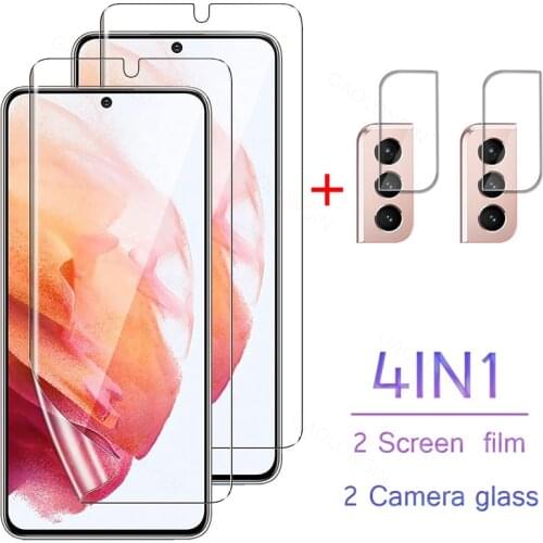 S21 ultra Hydrogel film for samsung galaxy s21ultra screen protector camera glass samsun s 21 plus s21plus not tempered glass
