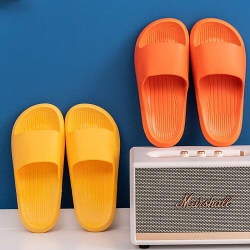 2021 new summer sandals and slippers household non-slip indoor and outdoor thickened men and women couple slippers