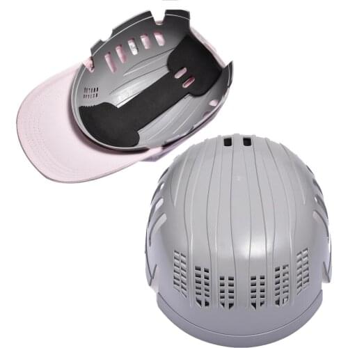 Work Safety Hard Bump Cap Insert Helmet Baseball Hat Style Protective Hard PP Bump Cap Protective Equipment
