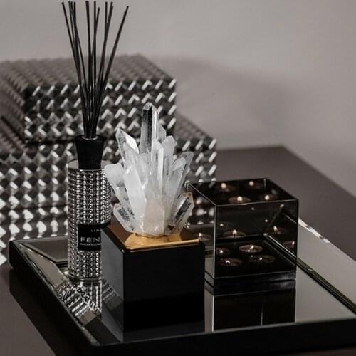 Nordic Crystal Ornaments Living Room Study Office Decor Housewarming New Home Birthday Gifts Creative Home Crafts Furnishings