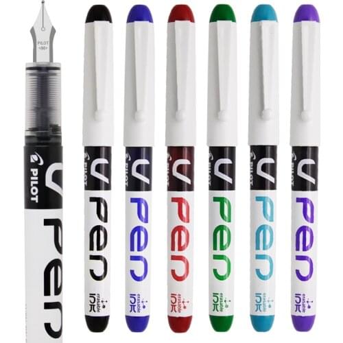 Japan Pilot SVPN-4W V Pen Direct Liquid Disposable Colorful Fountain Pen Sign Pen M/0.5mm