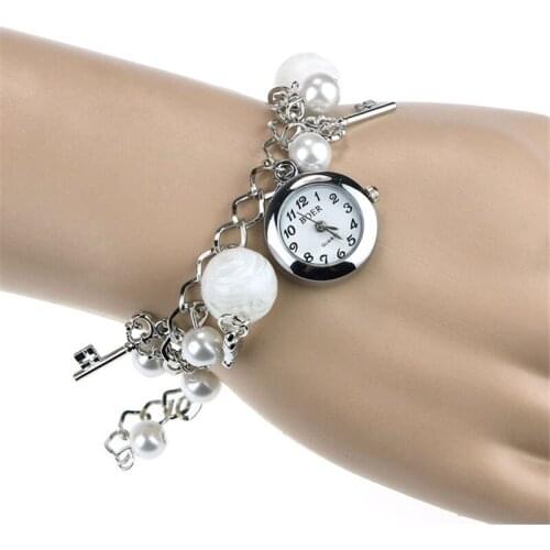 Women Girl Watches Luxury top brand Beautiful Quartz Charms Bracelet Wrist Watch Wristwatch Gift 2019 femme gift reloj mujer Q