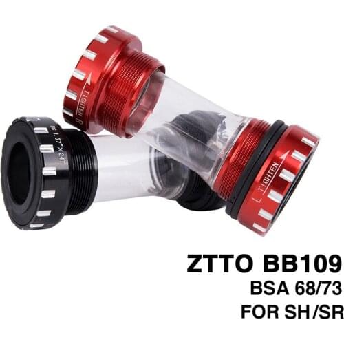 ZTTO CERAMIC Bearing BB109 BSA68 bsa 73 MTB Road bike External Bearing Bottom Brackets for parts 24mm K7 22mm GXP Crankset