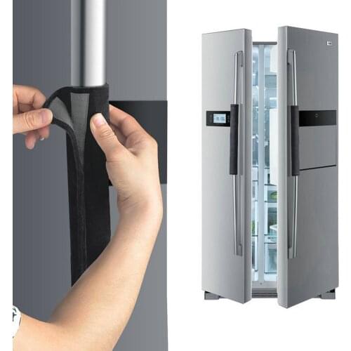 1PC Anti-slip Refrigerator Door Handle Cover Kitchen Appliance Decor Handles Protector Gloves for Oven Fridge Freezer Microwave