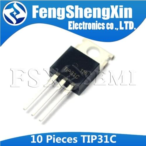 10pcs/lot TIP31 TO220 TIP31C NPN Power Transistors TO-220