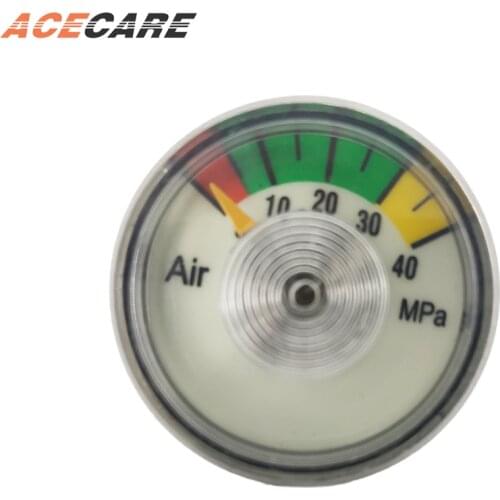 Acecare AKH-H1 Pcp Compressed Air Paintball Tank Red Valve Gauge Hunting Equipment Without Valve 1pcs