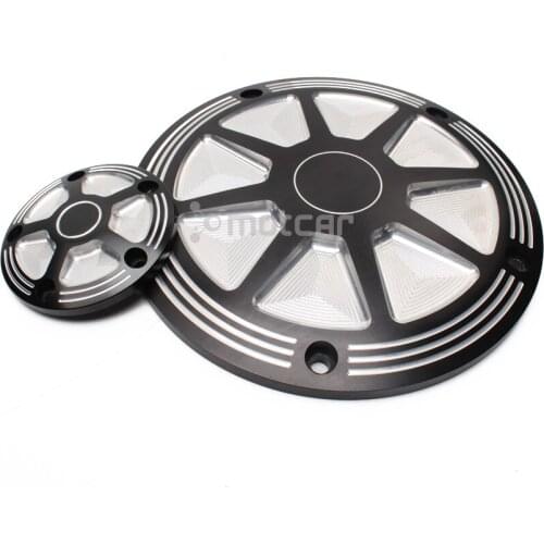 Aluminum Motorcycle Derby Timing Timer Side Cover for Harley FLD Dyna Switchback Road King Classic Electra Glide FLSTF Fat Boy