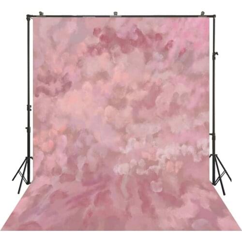 Art Solid Paint Pink Muslim Background Shabby Photography Back Drops Photocall Portrait Photoshoot Backdrop Filming Photo Studio