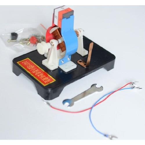 Experimenter toy detachable teaching instrument detachable Electrical Assembly Physics experiment equipment of small Motor Model