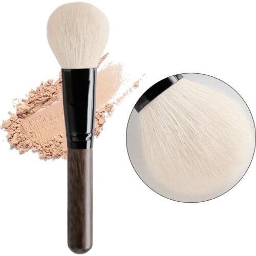 Goat Hair Powder Makeup Brushes Soft Powder Big Blush Foundation Lady Makeup Brush Portable Travel Brush Beauty Make Up Tools